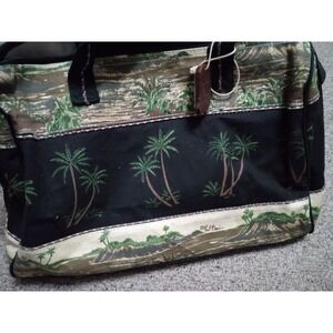 Paul Brent Tropical Palm Tree Canvas Weekender Travel Duffel Bag